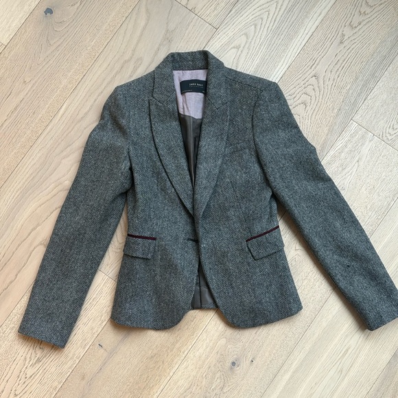 Zara Wool Blazer - Picture 1 of 9
